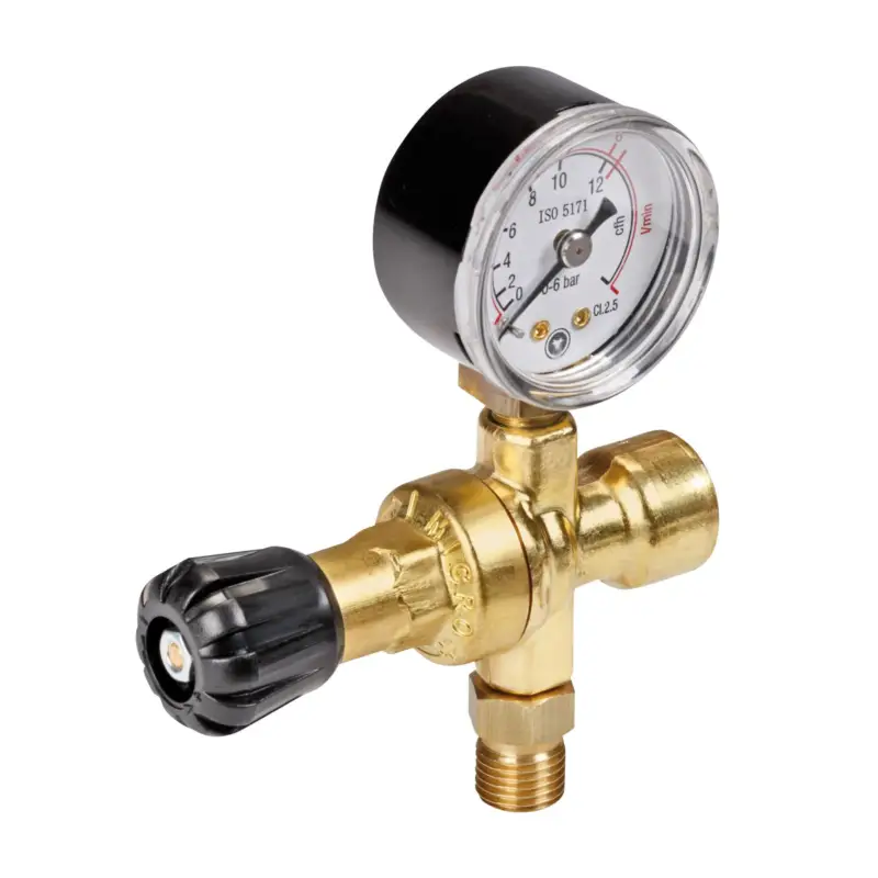 Echt ROTHENBERGER Industrial Druckminderer mit Manometer - 530218