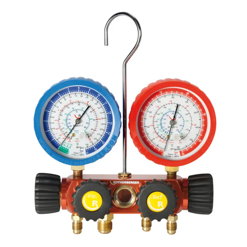 Neu ROTHENBERGER Monteurhilfe-Set 4-Wege I Standard, R410A - 170606