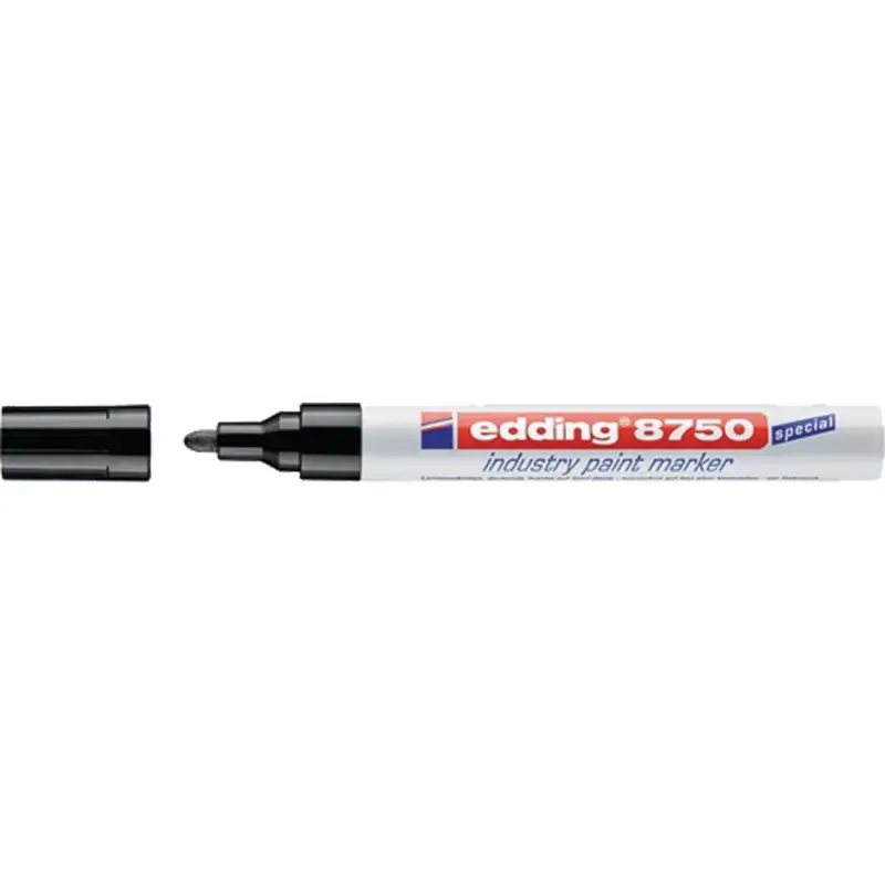 edding Industrie-Lackmarker 8750 schwarz Strich-B. 2-4 mm Rundspitze - 4-8750001 Begrenztes Angebot