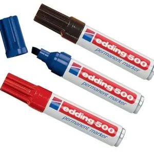 Sichere Zahlung edding Permanentmarker 500 blau Strichbreite 2-7 mm - 4-500003