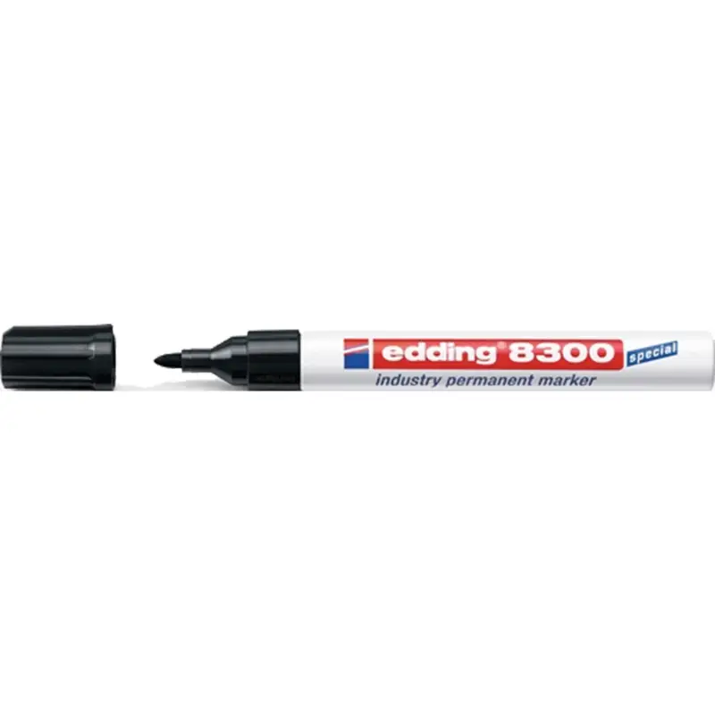 Super-Preis edding Industrie-Permanentmarker 8300 rot Strich-B. 1,5-3 mm Rundspitze - 4-8300002