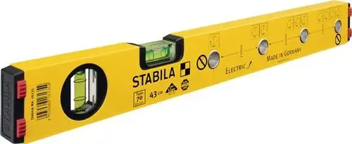 STABILA Wasserwaage 70 Electric 43cm Alu.gelb ± 0,5mm/m - 16135 Jetzt Bestellen