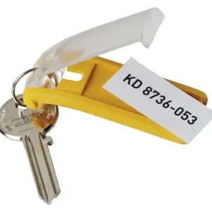DURABLE Schlüsselanhänger Key Clip schwarz Ku. - 1957-01 Finale Aktion