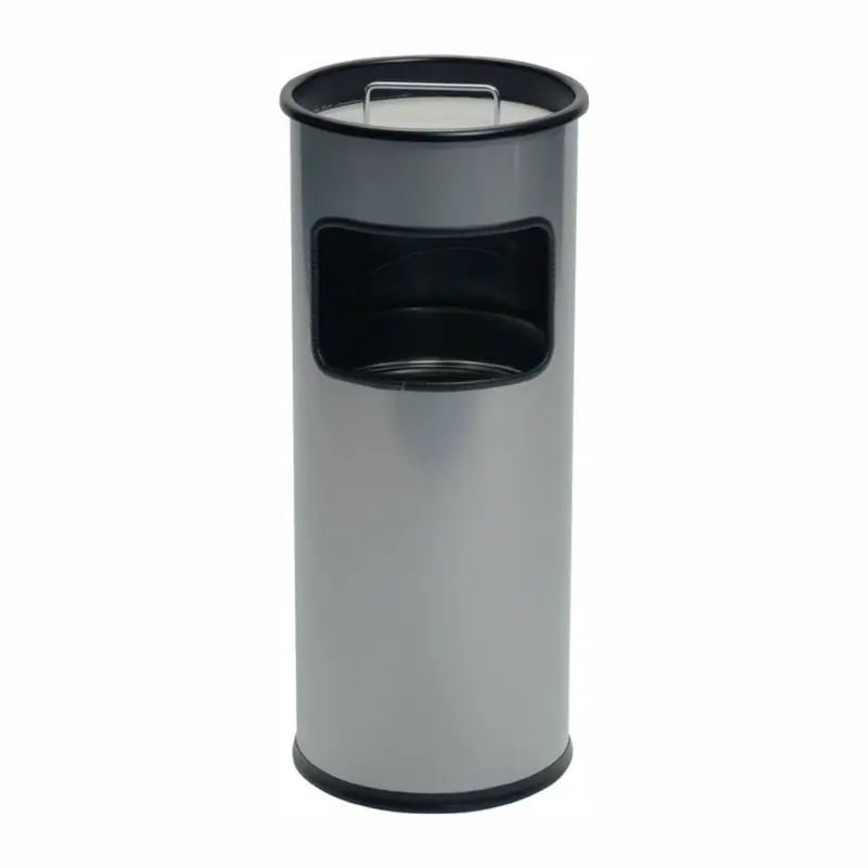 Durable Kombiascher Ø260xH620mm silber - 333023 Begrenztes Angebot