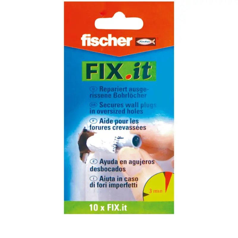 Fischer 10x Reparaturvlies Fix it - 092507 Neu