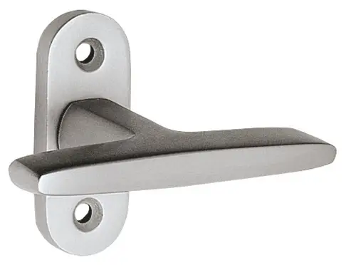 Neue Ware edi Fenstergriff 1511/0000 Alu.F2/neusilberfarbig 35mm Kreuzgriff - 1511/0000/02