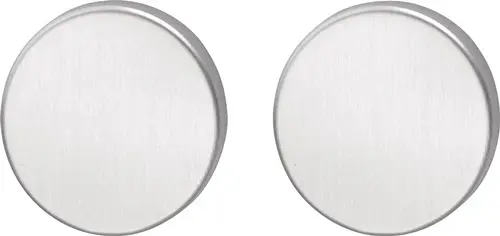 Geprüft edi Schlüsselrosetten-Paar 058 VA F00 Schildst.8mm Blind rd - 1058/0000/00