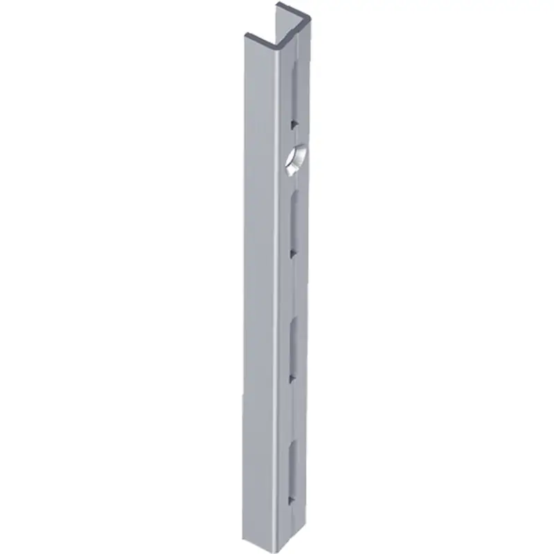 Neu Im Sortiment ELEMENT SYSTEM Wandschiene L.1.000 mm weiß Stahl einreihige Lochung - 10000-00017