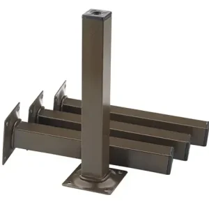 Meistverkauft ELEMENT SYSTEM Möbelfuß schwarz RAL 9005 25 x 25 mm H.150 mm Platte - 11101-00010