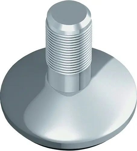 ELEMENT SYSTEM Regulierschraube Stahl chrom M 10 Möbelfuß 30 kg - 11606-00001 Wochenendangebot