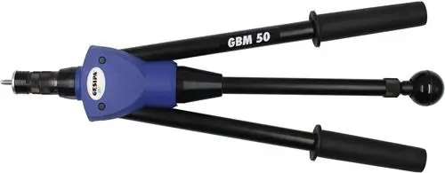 GESIPA Handblindnietmutternsetzgerät GBM 50 Länge 485 mm - 1619730 Preiswert