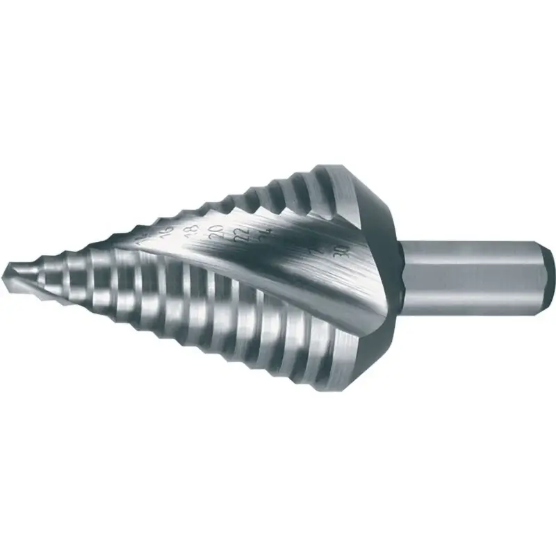 Knallerangebot RUKO Stufenbohrer HSS spiralgenutet mit Kreuzanschliff kurz Ø 4 - 30 mm - 101063
