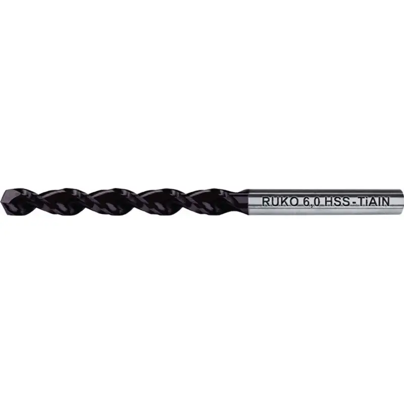 Schnäppchen RUKO 10x Spiralbohrer DIN 338 TL 3000 TiAlN HSS Ø 9 mm - 258090F