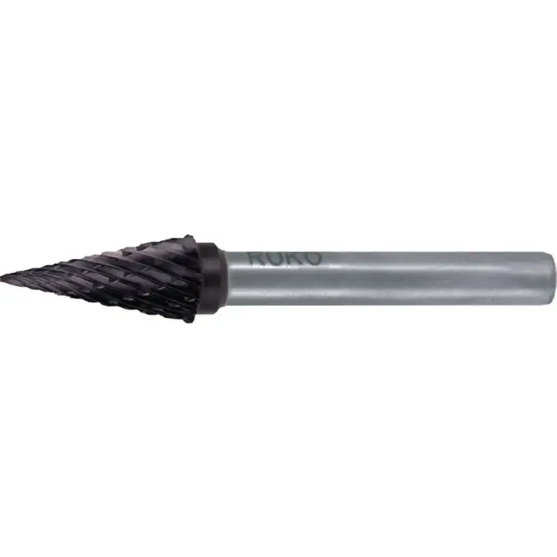 Online Kaufen RUKO Hartmetall-Frässtift SKM Ø 16 mm Kopflänge 25 mm Schaft-Ø 6 mm TiCN Verzahnung KVZ 4 - 116039TC