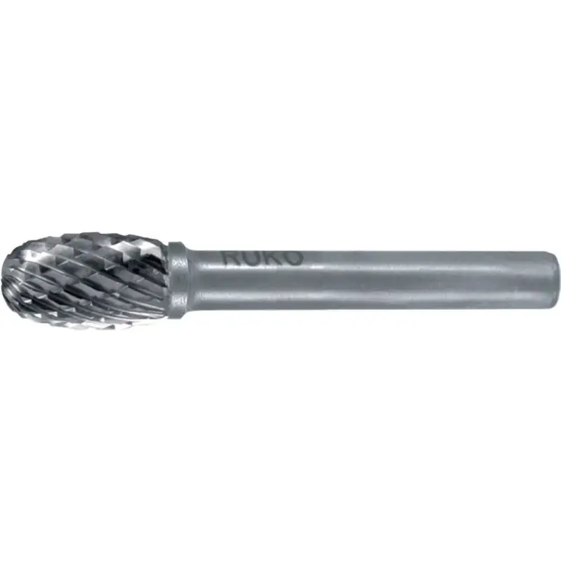 RUKO Hartmetall-Frässtift TRE Ø 8 mm Kopflänge 15 mm Schaft-Ø 6 mm Verzahnung KVZ 4 - 116212 Jetzt Kaufen