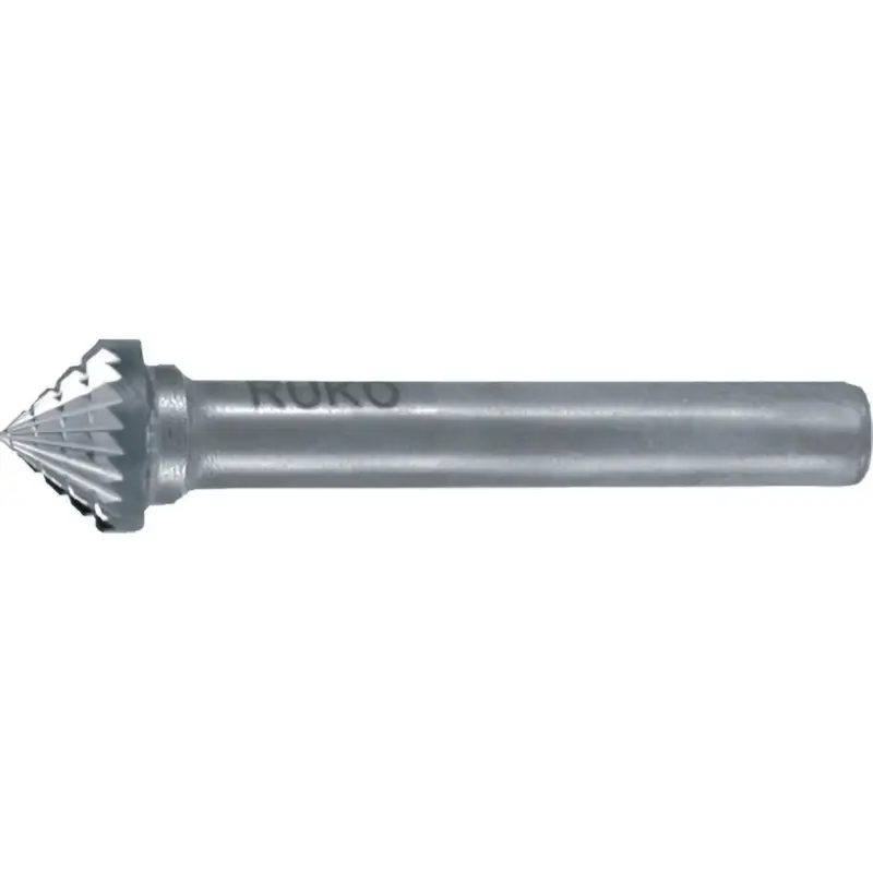 RUKO Hartmetall-Frässtift KSK Ø 12 mm Kopflänge 7 mm Schaft-Ø 6 mm Verzahnung KVZ 4 - 116230 Schnäppchen