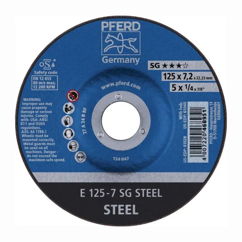 PFERD Schruppscheibe SG STEEL D 125 x S 4,1 mm - 62212426 Sonderaktion