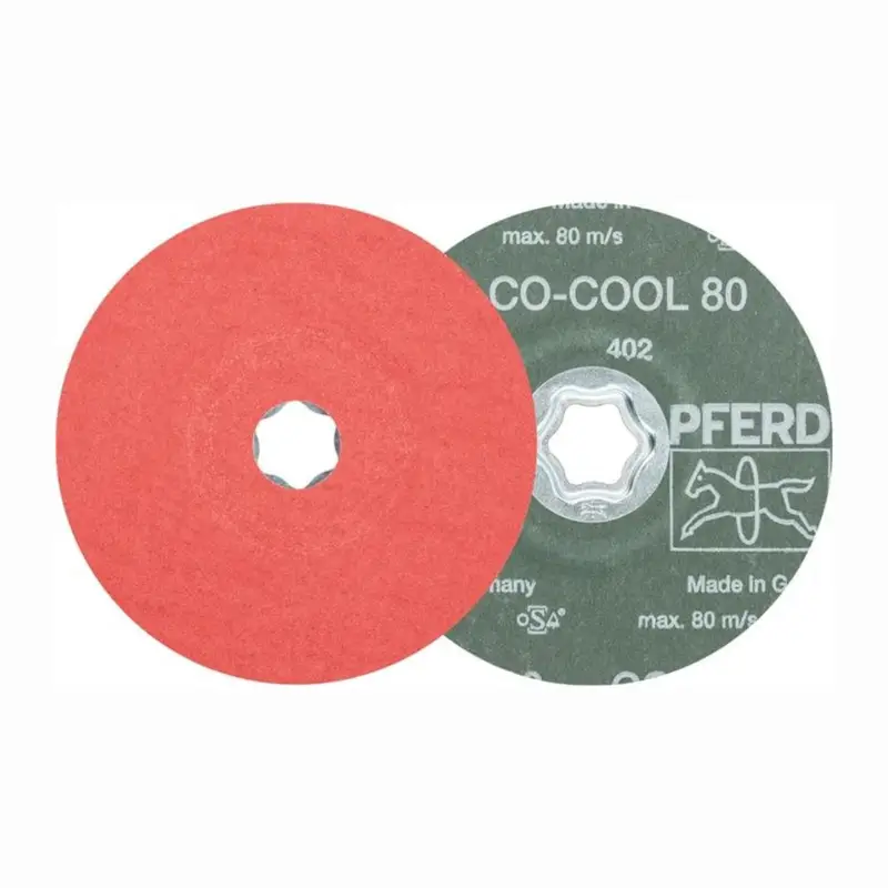 PFERD Fiberscheibe COMBICLICK CO-COOL Ø 125 mm Körnung 80 - 64193108 Neu