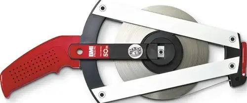 Neu BMI Rahmenbandmaß ERGOLINE L.30m Band-B.13mm Acm EG II Alu.gelb Glasfaser - 320031030A