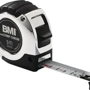BMI Taschenrollbandmaß chrom L.2m B.16mm mm/cm EG II Ku.Automatic - 475241221 Günstig