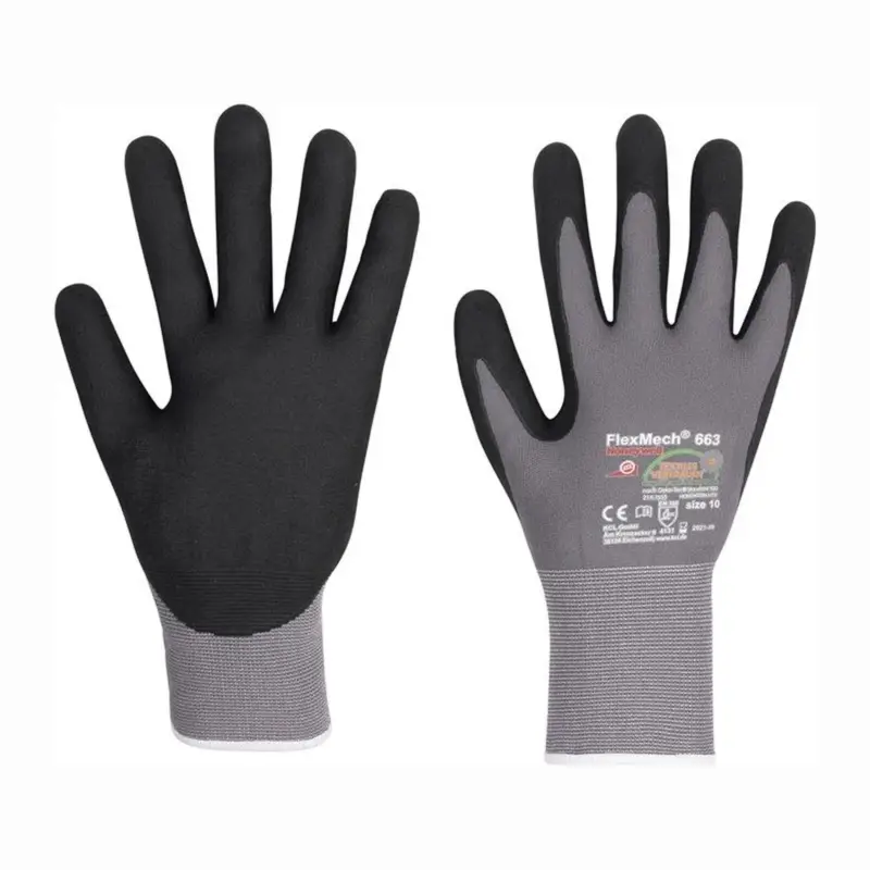 Honeywell Handschuhe FlexMech 663 grau / schwarz Gr. 6 - 663/6 Sonderangebot