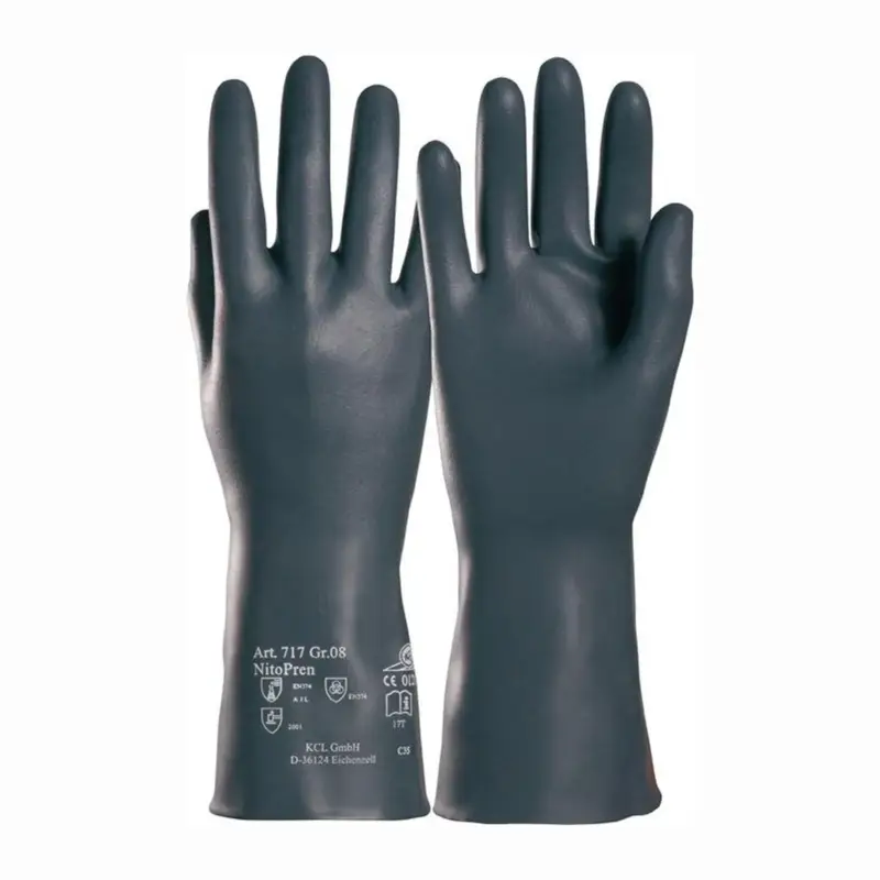 Honeywell Chemiehandschuh Nitopren 717 Gr. 10 dunkelgrau EN 388 EN 374 PSA III - 717/10 Sofort Bestellen