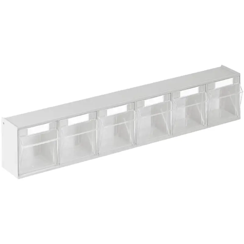 Lockweiler Klarsichtmagazin H 113 x B 600 x T 91 mm weiß - 1500613 Nur Für Kurze Zeit