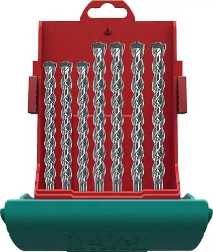 Billig heller Hammerbohrersatz MAXXBOX Bionic Pro SDS-plus 7tlg. SDS-plus - 16315