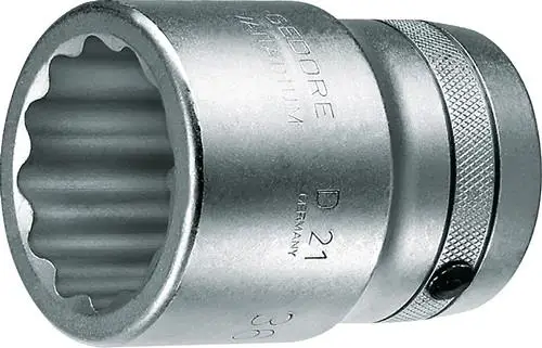 Gedore Steckschlüsseleinsatz D 21 1″ 12-kant SW 36 mm - 6174900 Preis Gesenkt