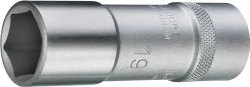 Zertifiziert Gedore Steckschlüsseleinsatz 19 L 1/2 ″ 6-kant SW 10 mm - 1718738