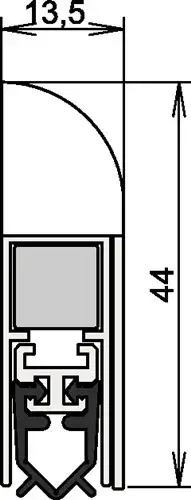 athmer Türdichtung Wind-Ex 1-311 1-s.L.860mm HLT - 1-311-0860 Geprüft