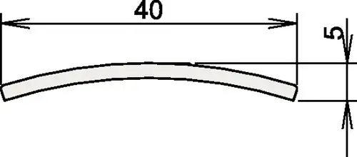 Finale Aktion athmer Niroschwelle 164 3-107 L.840mm VA ma geb - 3-107-0840