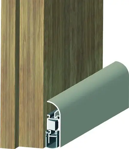 Super-Preis athmer Türdichtung Schall-Ex Applic A 1-s.L.930mm Alu.bronze HLT - 1-669-0930
