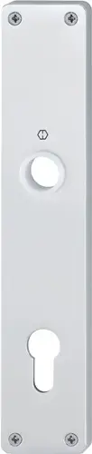 Neuheit HOPPE Langschildpaar 202H F1/naturf.F1 PZ 92mm - 6715643