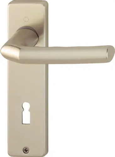 Sonderangebot HOPPE Kurzschildgarnitur Birm.1117/202KP/AP Alu.F2 OB eck.Drückergrt - 2592513