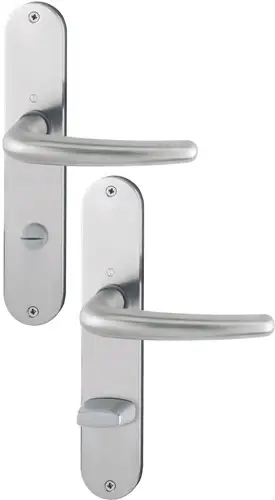 Solange Der Vorrat Reicht HOPPE Langschildgarnitur Den.E1310Z/302 VA F69 SK/OL 78mm DIN L/R - 2820977
