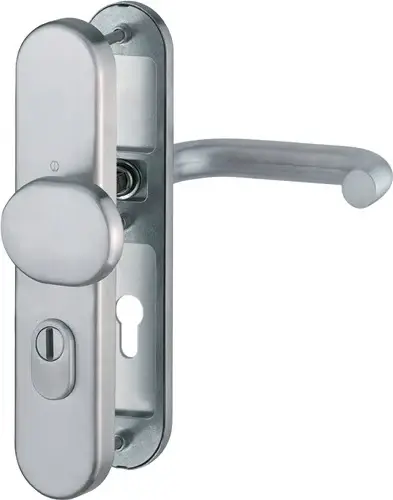 HOPPE FS-Schutzgrt.Paris FS-E138F/3331/3310 VA F69 D/D TS 42-47mm PZ rd DIN L/R - 3917797 Must-Have