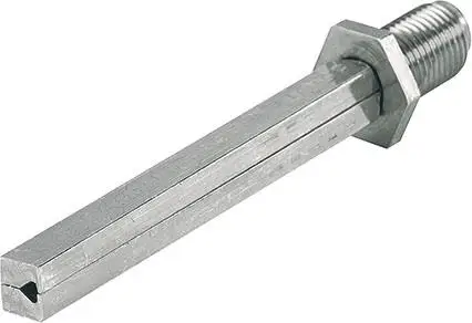 HOPPE VK FDW-Profilstift 4-KT.8x80mm Fe verz.geteilt M12x1,25 - 6078810 Bestseller