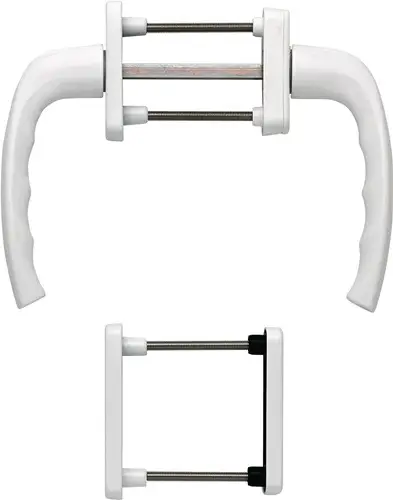 Billig HOPPE Balkongarnitur NY 0810/961N/U10/… Alu.F9016 63-73mm 4-KT.7mm - 3273901