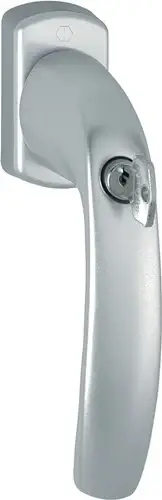 Top-Angebot HOPPE Fenstergriff NY 0810SVS/U10 Alu.F9/stahlfarbig 32mm abschl - 3286593