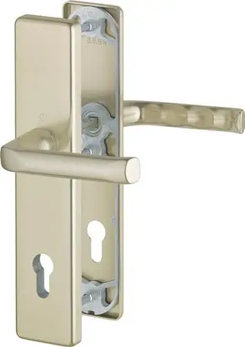 Geprüft HOPPE Schutzgarnitur London 113/2221A/2440 Alu.F2 92mm 67-72mm - 1775174