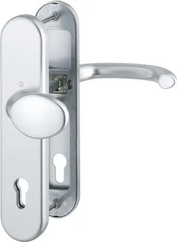 Garantierte Lieferung HOPPE Schutzgarnitur Mar.76G/3331/3410/1138 Alu.F1 92mm 66-71mm - 3664591