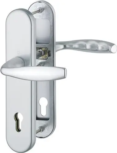 HOPPE Schutzgarnitur NY 1810H/3331/3410 Alu.F1 92mm 67-72mm - 3664654 Abverkauf