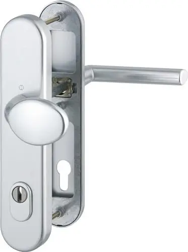 HOPPE Schutzgarnitur Stock.76G/3332ZA/3410/1140 Alu.F1 92mm 67-72mm - 3666609 Echt