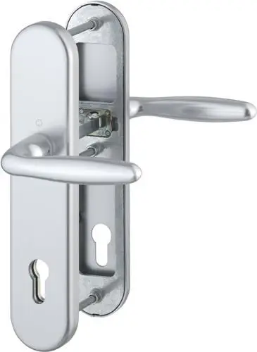 HOPPE Schutzgarnitur Verona 1510/3331/3310 Alu.F1 92mm 67-72mm - 3666941 Kracherpreis