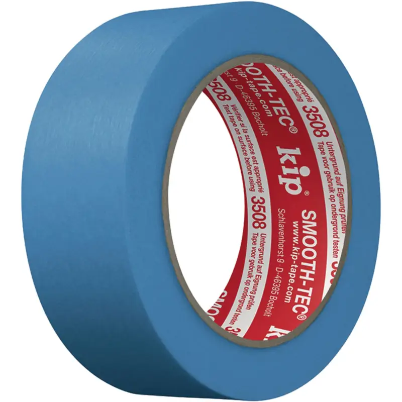 KIP Glattkreppband 3508 SMOOTH-TEC glatt blau 50 m x 36 mm - 3508-35 Sale
