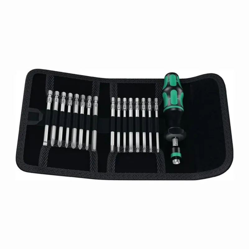 Wera Drehmomentschraubendrehersatz KK 60 Torque 17tlg. 1,2 - 3 Nm - 5059293001 Markenprodukt