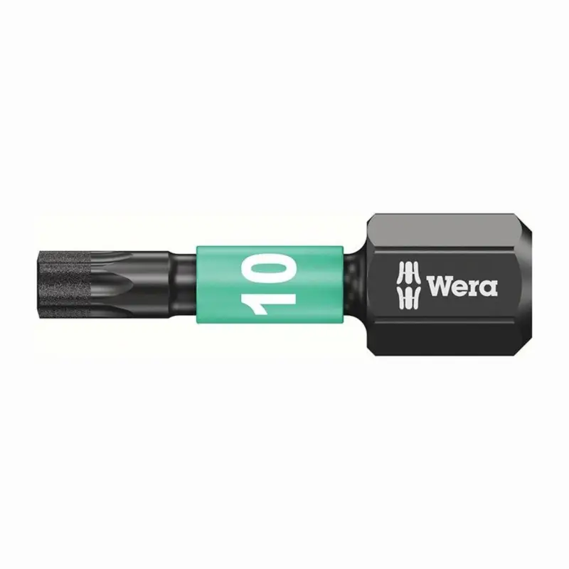1x Wera Bit IMPAKTOR DC T10 Länge 25 mm 1/4" C6,3 - 5057628001 Knallerangebot