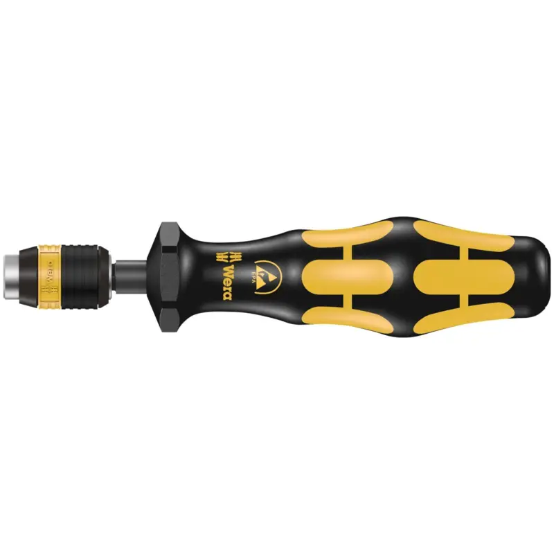 Wera Serie 7400 ESD Kraftform voreingestellter einstellbarer Drehmomentschraubendreher (1,2 Nm) - 074842 Echt