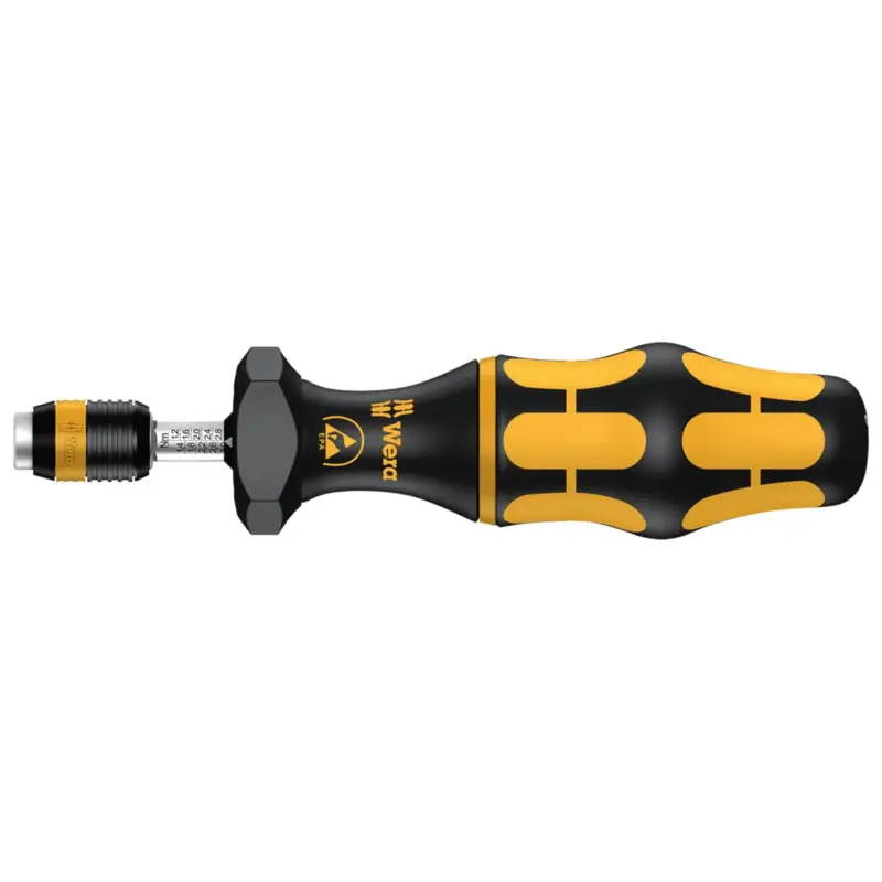 Mega-Angebot Wera Serie 7400 Kraftform ESD einstellbarer Drehmomentschraubendreher (0,10 - 0,34 Nm) - 074780